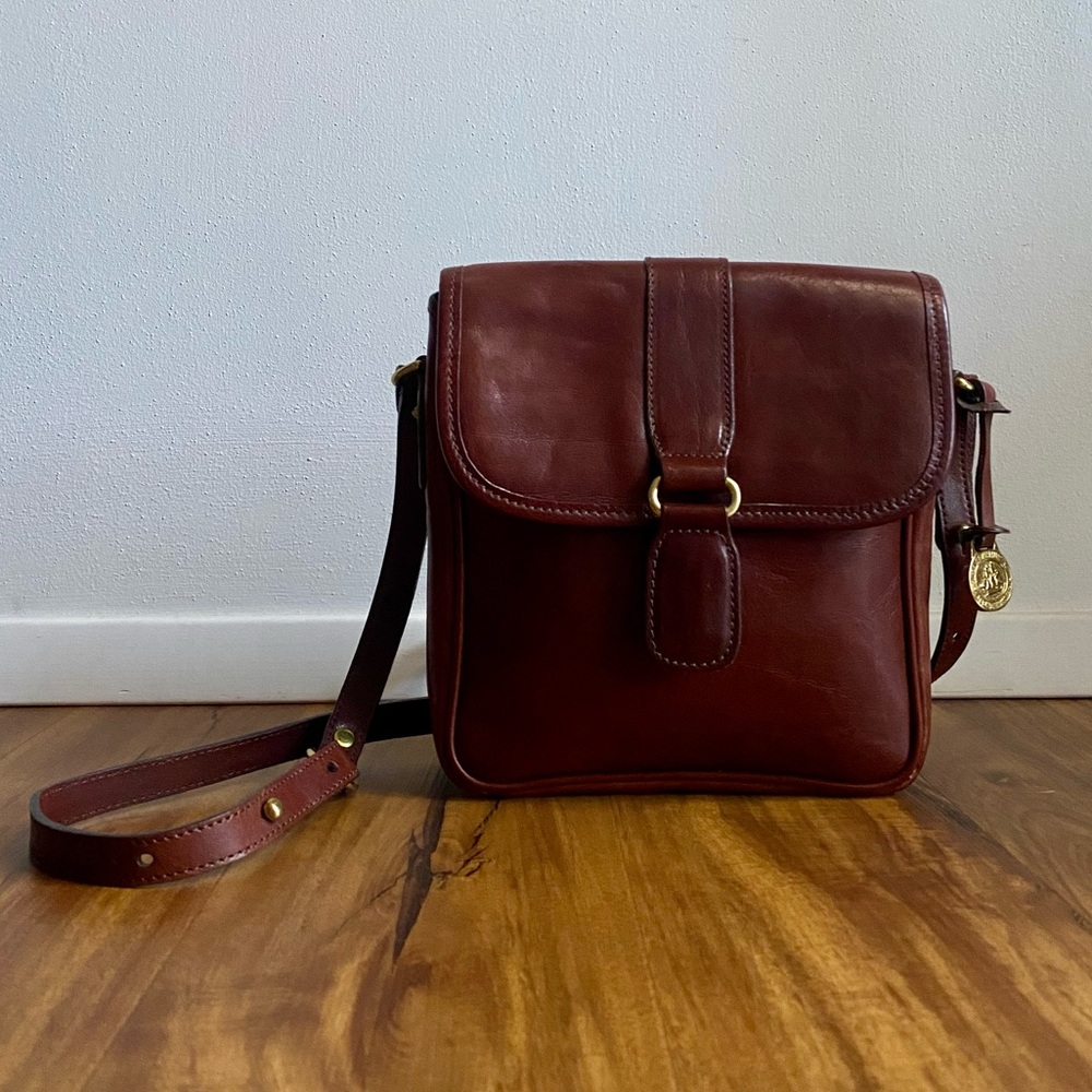 VTG Brahmin Leather Crossbody
